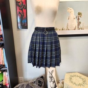 Dollskill O-Ring Plaid Skirt